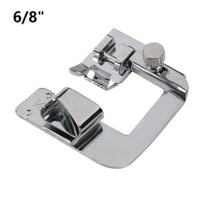 Load image into Gallery viewer, 3Pcs Domestic Foot Presser Household Multifunctional Sewing Machine Accessories Rolled Hem Feet Set 3 Size 4/8" 6/8" 8/8"
