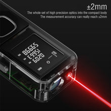 Load image into Gallery viewer, Rechargeable Mini Rangefinder Laser Distance Meter 40M 50M 60M Integrated Mirror Display Measuring Construction Tools
