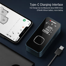 Load image into Gallery viewer, Rechargeable Mini Rangefinder Laser Distance Meter 40M 50M 60M Integrated Mirror Display Measuring Construction Tools
