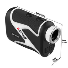 Load image into Gallery viewer, Outdoor Golf Rangefinder with 6X Magnification Support USB Charging Distance Speed Angle Measurement Meter

