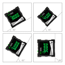 Load image into Gallery viewer, Digital Level Angle Gauge 360° Mini Measuring Inclinometer with Magnetic 4 Sides Electronic Universal Bevel Protractor Goniometer Tilt Measuring Tool
