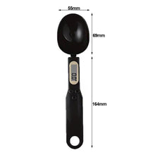 Load image into Gallery viewer, 500g/0.1g Digital Kitchen Scale Portable Measuring Spoon Gram Electronic LCD Spoon Weight Volumn Food Scale Kitchen Gadgets Accessories
