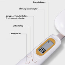 Load image into Gallery viewer, 2 Spoons 500g/0.1g Rechargeable Digital Kitchen Scale Set Portable Measuring Spoon Gram Electronic LCD Spoon Weight Volumn Food Scale Kitchen Gadgets Accessories
