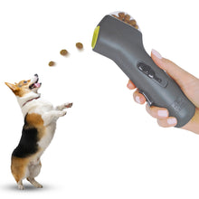 Load image into Gallery viewer, Dog Interactive Training Toy Pet Snack Catapult Launcher Outdoor Dog Cat Treat Launcher Toy Snack Food Feeder Pet Supplies
