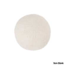 Load image into Gallery viewer, 1pc 5/7cm Reusable Wool Dryer Balls Fleece Dry Ball Natural Fabric Softener Reduce Wrinkles Laundry Washing Machine Accessories

