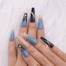Load image into Gallery viewer, Gold Hand-painted Graffiti DIY Waterproof Acrylic Mark Nail Polish Pen Nail Art Creative Gold Fashion Manicure Pen
