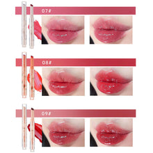 Load image into Gallery viewer, Creative First Kiss Love Stick Lipstick Pen Mirror Watershine Lip Glaze Cosmetics Water Moisturizing Lip Gloss Makeup Cosmetics
