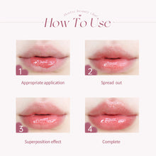Load image into Gallery viewer, Creative First Kiss Love Stick Lipstick Pen Mirror Watershine Lip Glaze Cosmetics Water Moisturizing Lip Gloss Makeup Cosmetics
