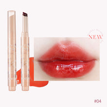 Load image into Gallery viewer, Creative First Kiss Love Stick Lipstick Pen Mirror Watershine Lip Glaze Cosmetics Water Moisturizing Lip Gloss Makeup Cosmetics
