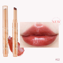 Load image into Gallery viewer, Creative First Kiss Love Stick Lipstick Pen Mirror Watershine Lip Glaze Cosmetics Water Moisturizing Lip Gloss Makeup Cosmetics

