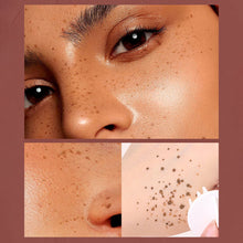 Load image into Gallery viewer, Face Fake Freckles Air Cushion Waterproof Long Lasting Liquid Powder Quick Dry Natural Face Freckles Stamp Makeup with Brush
