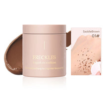 Load image into Gallery viewer, Face Fake Freckles Air Cushion Waterproof Long Lasting Liquid Powder Quick Dry Natural Face Freckles Stamp Makeup with Brush
