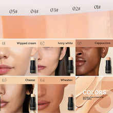 Load image into Gallery viewer, Lightweight Matte Muli-purpose Foundation Stick Waterproof Long-lasting Blemishes Portable Travel Silky Silty Makeup Foundation Stick
