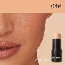 Load image into Gallery viewer, Lightweight Matte Muli-purpose Foundation Stick Waterproof Long-lasting Blemishes Portable Travel Silky Silty Makeup Foundation Stick

