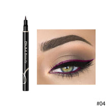Load image into Gallery viewer, Brown Lying Silkworm Ultra-fine Liquid Eyeliner Pen Waterproof Beauty Smooth Fast-drying Novice Eyeliner Women Makeup Cosmetic
