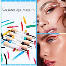 Load image into Gallery viewer, Waterproof Color Liquid Eyeliner Pen Smooth Fluent Colorful Liquid Matte Sweat-proof Eye Liner Pencil Versatile Eye Makeup Cosmetic
