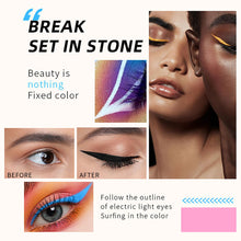 Load image into Gallery viewer, Waterproof Color Liquid Eyeliner Pen Smooth Fluent Colorful Liquid Matte Sweat-proof Eye Liner Pencil Versatile Eye Makeup Cosmetic
