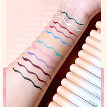 Load image into Gallery viewer, Waterproof Color Liquid Eyeliner Pen Smooth Fluent Colorful Liquid Matte Sweat-proof Eye Liner Pencil Versatile Eye Makeup Cosmetic
