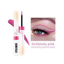 Load image into Gallery viewer, Waterproof Color Liquid Eyeliner Pen Smooth Fluent Colorful Liquid Matte Sweat-proof Eye Liner Pencil Versatile Eye Makeup Cosmetic
