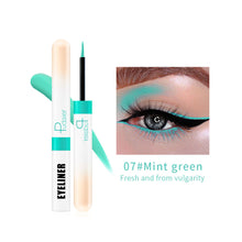 Load image into Gallery viewer, Waterproof Color Liquid Eyeliner Pen Smooth Fluent Colorful Liquid Matte Sweat-proof Eye Liner Pencil Versatile Eye Makeup Cosmetic
