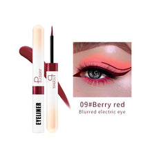 Load image into Gallery viewer, Waterproof Color Liquid Eyeliner Pen Smooth Fluent Colorful Liquid Matte Sweat-proof Eye Liner Pencil Versatile Eye Makeup Cosmetic
