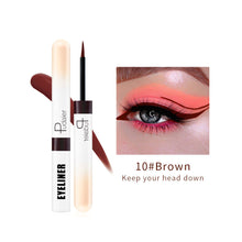Load image into Gallery viewer, Waterproof Color Liquid Eyeliner Pen Smooth Fluent Colorful Liquid Matte Sweat-proof Eye Liner Pencil Versatile Eye Makeup Cosmetic
