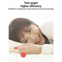 Load image into Gallery viewer, Bluetooth-compatible Page Turner Tiktok Fingertip Remote Control Rechargeable Selfie Camera Remote Gt66 Bluetooth Page Turner
