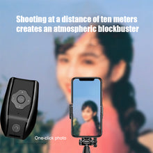 Load image into Gallery viewer, Rechargeable Wireless Bluetooth-compatible Remote Control for Smartphones Camera Shutter Release for Photos Selfies Page Turning
