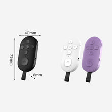 Load image into Gallery viewer, Rechargeable Bluetooths-compatible Wireless Controller Self-Timer Phone Remote Controller Camera Stick Shutter Release Selfie
