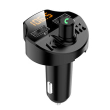 Load image into Gallery viewer, Car Bluetooth FM Transmitter MP3 Music U Disk Player Multifunction Handsfree Audio Receiver Dual USB Charger Car Kit Accessories
