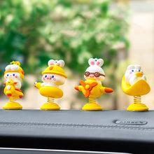 Load image into Gallery viewer, Cute Car Interior Decoration Spring Shaking Shaking Doll Rabbit Auto Dashboard Ornaments Accessories
