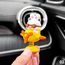 Load image into Gallery viewer, Cute Car Interior Decoration Spring Shaking Shaking Doll Rabbit Auto Dashboard Ornaments Accessories
