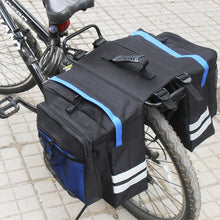 Load image into Gallery viewer, 2 In 1 Cycling Double Side Rear Rack Bike Bag Mountain Road Bicycle Tail Seat Pannier Pack Luggage Carrier Bike Bag
