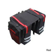 Load image into Gallery viewer, 2 In 1 Cycling Double Side Rear Rack Bike Bag Mountain Road Bicycle Tail Seat Pannier Pack Luggage Carrier Bike Bag
