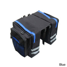 Load image into Gallery viewer, 2 In 1 Cycling Double Side Rear Rack Bike Bag Mountain Road Bicycle Tail Seat Pannier Pack Luggage Carrier Bike Bag
