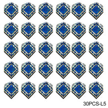 Load image into Gallery viewer, 30PCS PET Darts Flights Dart Feather Outdoor Wing Tail Mixed Pattern
