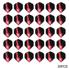 Load image into Gallery viewer, 30PCS PET Darts Flights Dart Feather Outdoor Wing Tail Mixed Pattern
