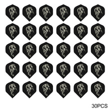 Load image into Gallery viewer, 30PCS PET Darts Flights Dart Feather Outdoor Wing Tail Mixed Pattern
