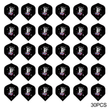 Load image into Gallery viewer, 30PCS PET Darts Flights Dart Feather Outdoor Wing Tail Mixed Pattern
