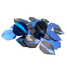 Load image into Gallery viewer, 30PCS PET Darts Flights Dart Feather Outdoor Wing Tail Mixed Pattern
