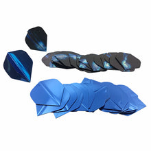 Load image into Gallery viewer, 30PCS PET Darts Flights Dart Feather Outdoor Wing Tail Mixed Pattern
