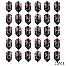 Load image into Gallery viewer, 30PCS PET Darts Flights Dart Feather Outdoor Wing Tail Mixed Pattern
