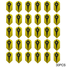 Load image into Gallery viewer, 30PCS PET Darts Flights Dart Feather Outdoor Wing Tail Mixed Pattern
