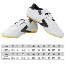 Load image into Gallery viewer, Breathable White Taekwondo Shoes Kung Fu Shoes Wushu Taichi Karate Martial Arts Wrestling Fighting Sneakers
