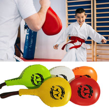 Load image into Gallery viewer, Taekwondo Pad Boxing Hand Target Striking Paddles for Martial Arts Karate Sparring Training Equipment
