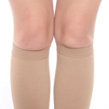 Load image into Gallery viewer, 1 Pair 23-32mmhg Sports Calf Compression Socks Knee High Support Stockings Open Toe For Pregnancy Varicose Veins Running
