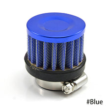 Load image into Gallery viewer, Universal Interface Car Air Filters 25mm For Motorcycle Cold Air Intake High Flow Crankcase Vent Cover Mini Breather Filters
