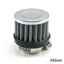 Load image into Gallery viewer, Universal Interface Car Air Filters 25mm For Motorcycle Cold Air Intake High Flow Crankcase Vent Cover Mini Breather Filters

