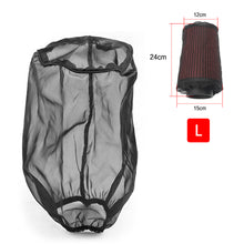 Load image into Gallery viewer, Universal Car Air Filter Protective Cover Waterproof Oilproof Dustproof for Cylindrical High Flow Air Intake Filters Air Filter Cover
