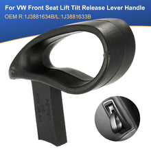 Load image into Gallery viewer, 1Pc Car Front Seat Lift Tilt Release Lever Handle Left Right For VW MK4 Golf Bora Polo For Audi A1 Seat Ibiza 1J3881633B 1J3881634B
